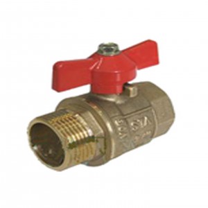 Ball valve 1/2" VN "STA" brass water butterfly