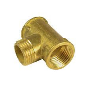 Тройник переходной 1/2В х3/4Н х1/2В  (латунь)