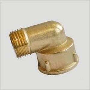 Уголок латунный 1/2"Вх3/4"Н