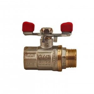 Ball valve 1/2 VN butterfly water Sanitary set