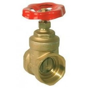 Gate valve  2 wedge brass  SK