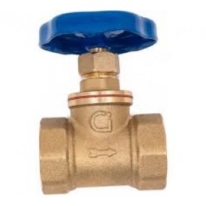 Вентиль латунный 1''  пар LEXLINE