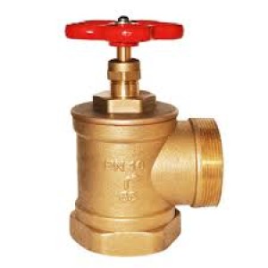 Вентиль латунный 2 НВ угловой пожарный VA