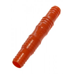 A tube connector 5/8" orange