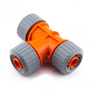 Collet tee (connecting) 3/4''-5/8'' for hose