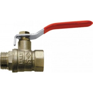 Ball valve 1/2 vn handle (zinc)