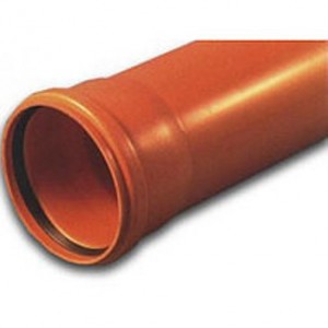 Труба Канализационная наружная М-Пласт легкий тип(2,7мм) SN2 ф 110 (1м)